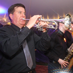 Larry - trumpet Larry - band leader and trumpet player for Retrospect Band